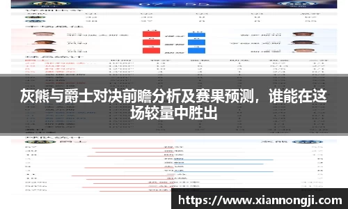 谈球吧灰熊与爵士对决前瞻分析及赛果预测，谁能在这场较量中胜出